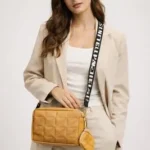 Luxury Quilted Crossbody Bag for Women | Premium Shoulder Bag with Adjustable Strap
