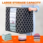 Large Capacity Clothes Storage Organizer Bag | Foldable Wardrobe Storage Solution – Altutan
