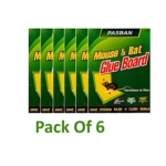 Mouse & Rat Mat Glue Board Pack of 6 | Strong Sticky Rodent Trap for Home – Altutan