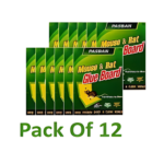 Mouse & Rat Mat Glue Board Pack of 12 | Strong Sticky Rodent Control Traps – Altutan