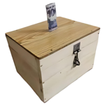 Wooden Money Box Price in Pakistan | ALTUTAN Saving & Donation Box