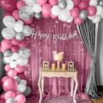 Birthday Balloon Decoration Set Price in Pakistan | Happy Birthday Backdrop & Balloons - Image 12