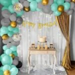 Birthday Balloon Decoration Set Price in Pakistan | Happy Birthday Backdrop & Balloons - Image 3