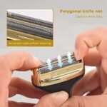 Professional Golden Hair Trimmer for Men Rechargeable Beard & Hair Clipper | Altutan - Image 5