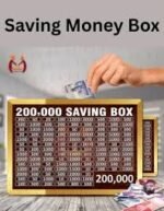 300,000 Saving Box Money Saving Challenge Wooden Piggy Bank | Altutan - Image 4