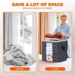 Large Capacity Clothes Storage Organizer Bag | Foldable Wardrobe Storage Solution – Altutan - Image 2