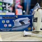 National Inverter Steam Iron Price in Pakistan – Heavy Duty Electric Steam Press Iron for Home Use | ALTUTAN