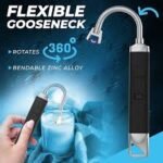 Luxury Rechargeable Electric Plasma Arc Lighter |Kitchen Lighter | Electric Lighter | Premium Windproof Flameless Ignition – Altutan - Image 5