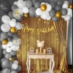 Birthday Balloon Decoration Set Price in Pakistan | Happy Birthday Backdrop & Balloons - Image 8