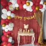 Birthday Balloon Decoration Set Price in Pakistan | Happy Birthday Backdrop & Balloons - Image 7