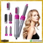 BIYALI 5 in 1 Hot Air Brush Styler 100W – Hair Dryer & Rotating Styling Brush | Altutan - Image 4