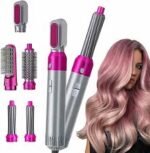 BIYALI 5 in 1 Hot Air Brush Styler 100W – Hair Dryer & Rotating Styling Brush | Altutan - Image 5