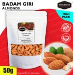 Badam Giri 50 Gram Price in Pakistan | Premium Almonds Mini Pack Healthy Dry Fruit