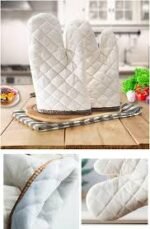 Extra Long Heat Resistant Oven Mitts – Heavy Duty BBQ & Cooking Gloves | Altutan - Image 4