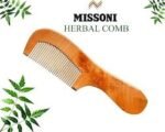 Natural Peach Wood Wooden Comb – Anti Static Hair Detangling Comb | Altutan - Image 2