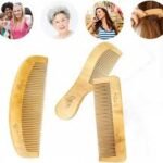 Natural Peach Wood Wooden Comb – Anti Static Hair Detangling Comb | Altutan