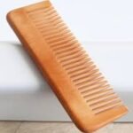 Handmade Natural Neem Wooden Comb for Hair – Pure Healthy Wood Comb Pack01 | Altutan