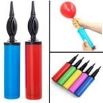 Balloon Pump Hand Held Plastic Inflator – Hand Push Air Pump for Party & Birthday Balloons (Random Color) - Image 4