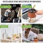 Tumbler Mug with Lid and Glass Straw – Travel Coffee & Juice Mug | Altutan - Image 7