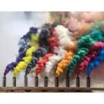 5 Colorful Multi Smoke Flares for Birthday & Anniversary Celebration – Assorted Party Smoke Effects