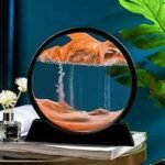 3D Moving Sand Art Lamp with Metal Stand – Sandscape Painting Hourglass | Altutan - Image 4