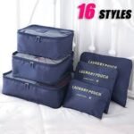 Travel Packing Organizer Set with Laundry Pouch Price in Pakistan | Luggage Storage Bags | Altutan