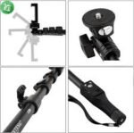 Yt-1288 Selfie Stick Yunteng 1288 Tripod Monopod Bluetooth Extendable Handheld VS 188 For Gopro Dslr Camera and Phone - Image 11