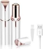 2 in 1 Eyebrow Trimmer for Women USB Rechargeable – Facial Hair Remover with Ring Light | Altutan - Image 4
