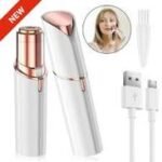 2 in 1 Eyebrow Trimmer for Women USB Rechargeable – Facial Hair Remover with Ring Light | Altutan - Image 6