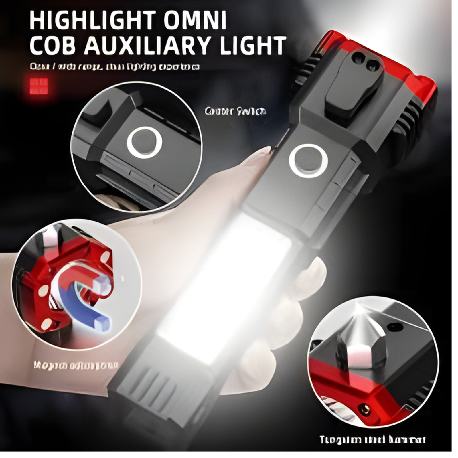 Untitled design (5) Buy LED Rechargeable Hammer Torch in Pakistan – Emergency Safety Flashlight | Altutan - Image 1