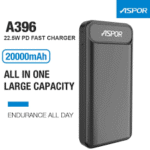 ASPOR A396 PD 20000mAh 22.5W Fast Charging Power Bank – Portable Power Backup | Altutan - Image 4
