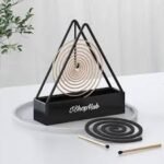 Mosquito Coil Holder Triangle Iron Stand – Safe Coil Burner Tray | Altutan - Image 3