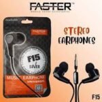 FASTER F15 Universal Music Earphone - High Quality Handfree for Calling - Handsfree With Built-in Mic - Image 2