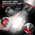 Buy LED Rechargeable Hammer Torch in Pakistan – Emergency Safety Flashlight | Altutan - Image 3