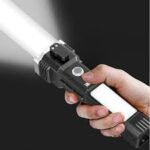 Buy LED Rechargeable Hammer Torch in Pakistan – Emergency Safety Flashlight | Altutan - Image 2