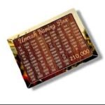 Umrah Saving Box 280 Days Wooden Islamic Money Saving Box - Image 4