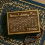 Wooden Islamic Umrah Saving Box 280 Days Money Saving Challenge Box - Image 6