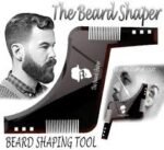 Beard Shaper Tool for Men Transparent Beard Styling Comb Line Up - Image 4