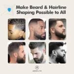 Men Beard Shaper Comb Goatee Styling Template Double Side Tool - Image 4