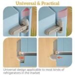 Buy Baby Safety Fridge Lock T-Shape Child Lock for Kitchen Safety | Altutan - Image 5