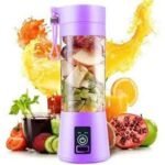 Portable Electric Juicer Bottle – 6 Blades Rechargeable Blender Juicer Cup (380ml) - Image 3