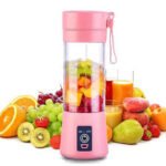 Portable Electric Juicer Bottle – 6 Blades Rechargeable Blender Juicer Cup (380ml) - Image 4