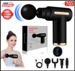 Rechargeable Deep Tissue Massage Gun | Muscle Recovery Massager | Portable Percussion Massage Gun | Altutan Pakistan - Image 2