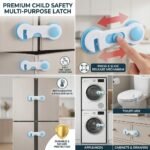 Buy Baby Safety Cabinet & Refrigerator Lock (Pack of 2) Online in Pakistan | Child Safety Lock | Altutan