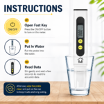 Buy Digital TDS Water Quality Meter LCD Water Purity Tester Online in Pakistan | Altutan