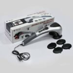Electric Infrared Body Massager with Interchangeable Massage Heads | Handheld Muscle Relaxation Massager| Double Head Heating Massager | Altutan Pakistan - Image 3