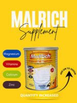 MalRich Balanced Diet Supplement Vanilla 400g – Complete Nutritional Food Supplement with Calcium, Magnesium, Zinc & Vitamins | Altutan - Image 6