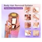 2 in 1 Eyebrow Trimmer & Facial Hair Remover for Women | USB Rechargeable Beauty Shaver | Altutan Pakistan - Image 5