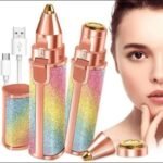 2 in 1 Eyebrow Trimmer & Facial Hair Remover for Women | USB Rechargeable Beauty Shaver | Altutan Pakistan - Image 6